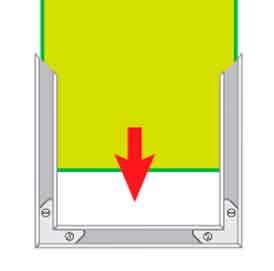 MONTAJE MARCOS DE ALUMINIO PARA PLANOS EVACUACION